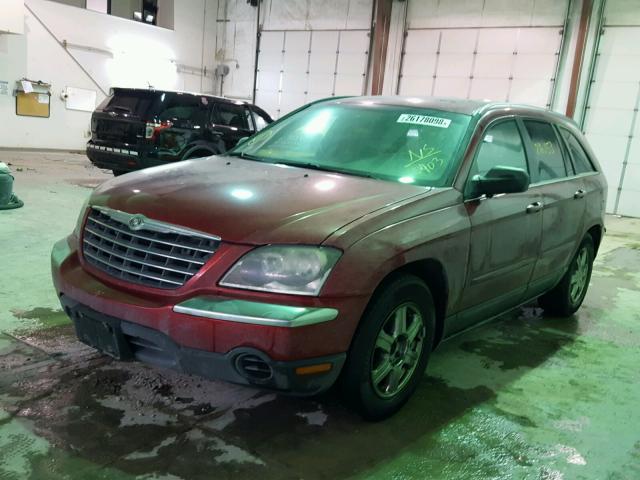 2C4GF684X5R670403 - 2005 CHRYSLER PACIFICA T RED photo 2