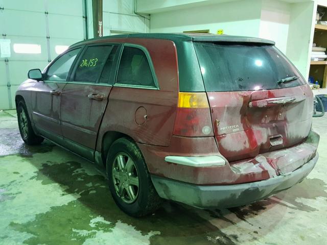 2C4GF684X5R670403 - 2005 CHRYSLER PACIFICA T RED photo 3
