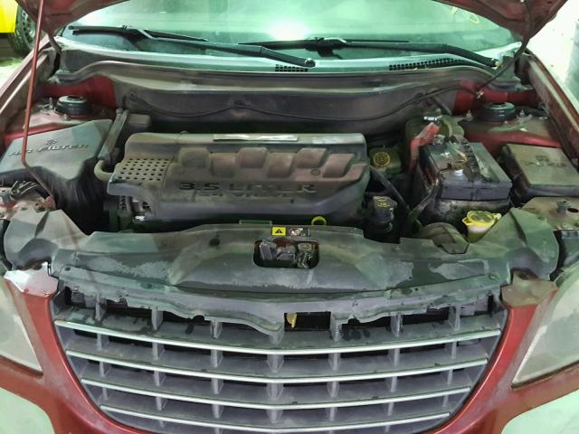 2C4GF684X5R670403 - 2005 CHRYSLER PACIFICA T RED photo 7