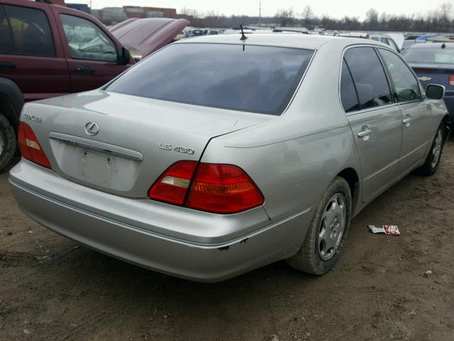 JTHBN30F010029398 - 2001 LEXUS LS 430 SILVER photo 4