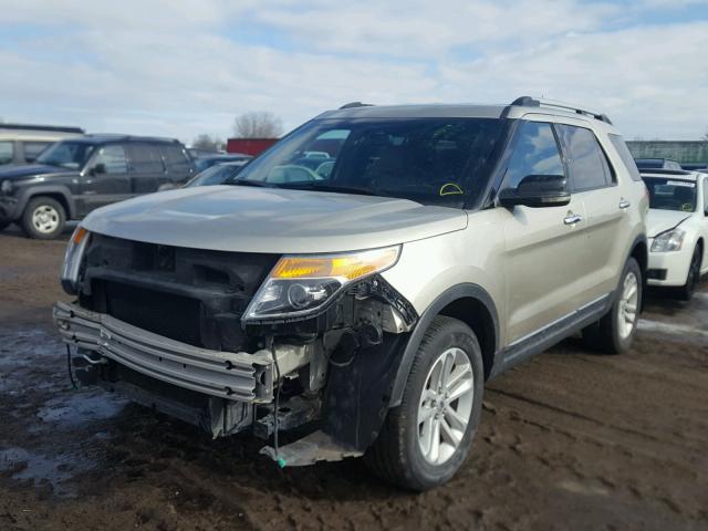 1FMHK8D83BGA32426 - 2011 FORD EXPLORER X TAN photo 2