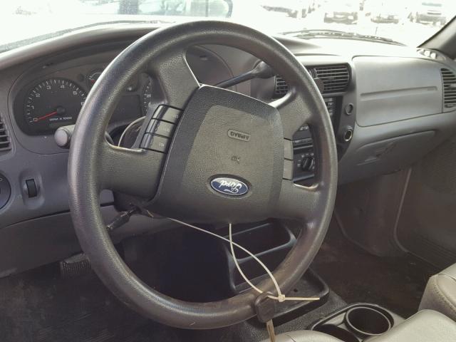 1FTYR10D97PA21030 - 2007 FORD RANGER WHITE photo 10