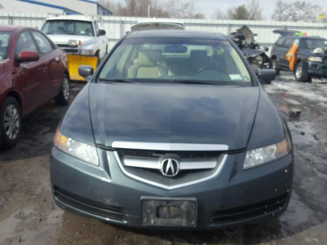 19UUA66244A021588 - 2004 ACURA TL GREEN photo 9