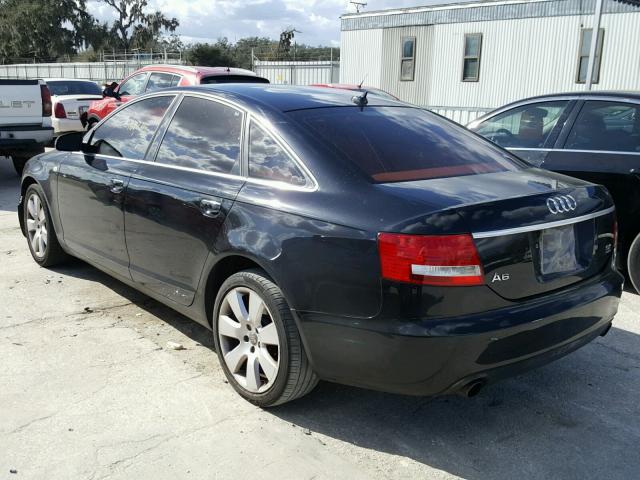 WAUDH74F27N100547 - 2007 AUDI A6 3.2 QUA BLACK photo 3