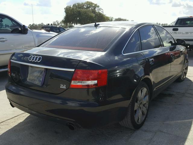 WAUDH74F27N100547 - 2007 AUDI A6 3.2 QUA BLACK photo 4