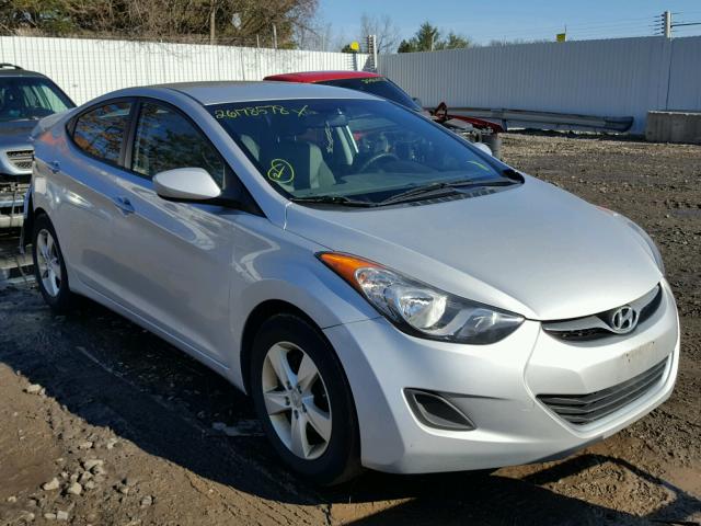 KMHDH4AEXBU138390 - 2011 HYUNDAI ELANTRA GL SILVER photo 1