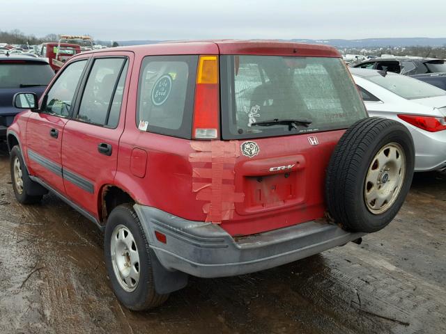 JHLRD1847YS018586 - 2000 HONDA CR-V LX RED photo 3