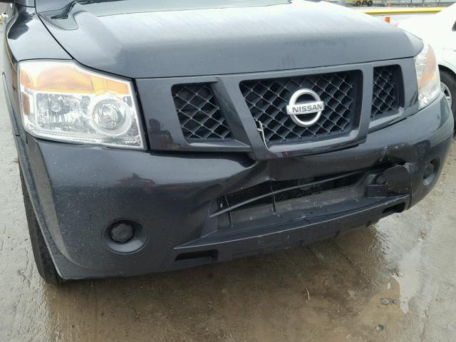 5N1BA0ND3DN614157 - 2013 NISSAN ARMADA SV BLACK photo 9