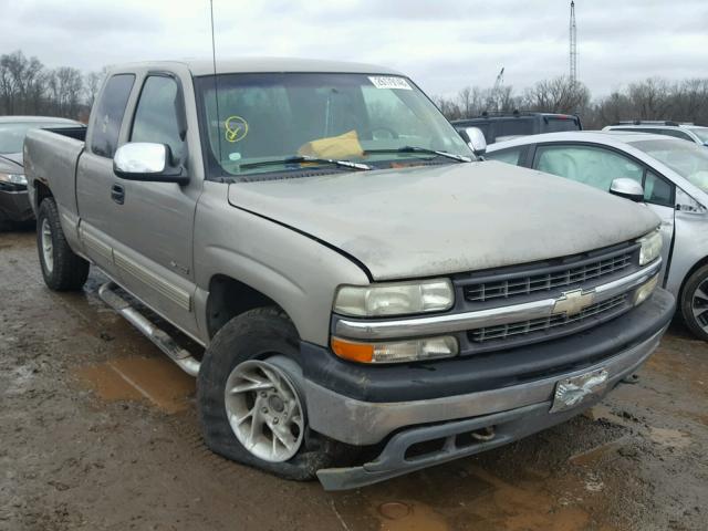 1GCEK19T7XE107689 - 1999 CHEVROLET SILVERADO SILVER photo 1