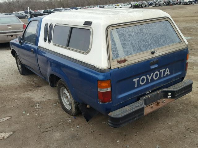 4TARN81A7RZ291082 - 1994 TOYOTA PICKUP 1/2 BLUE photo 3