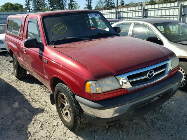 4F4YR12D31TM21247 - 2001 MAZDA B2300 RED photo 1