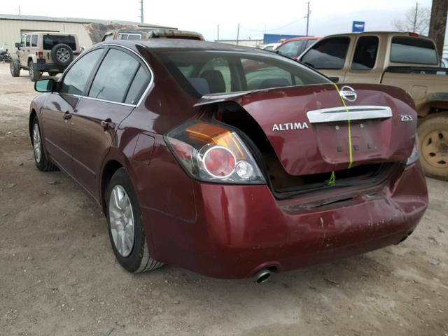 1N4AL2AP5BN475481 - 2011 NISSAN ALTIMA BAS MAROON photo 3