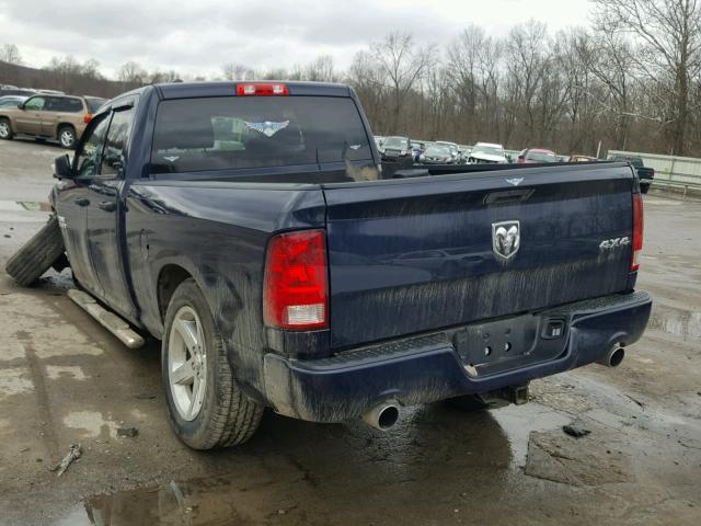 1C6RR7FT0ES401199 - 2014 RAM 1500 BLUE photo 3