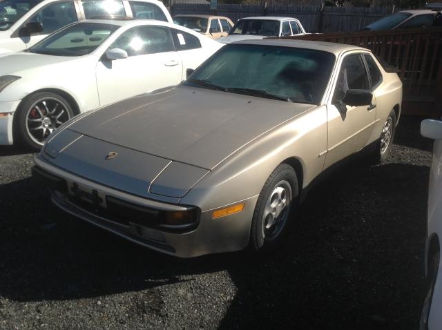 WP0AA0942KN450892 - 1989 PORSCHE 944 GOLD photo 2