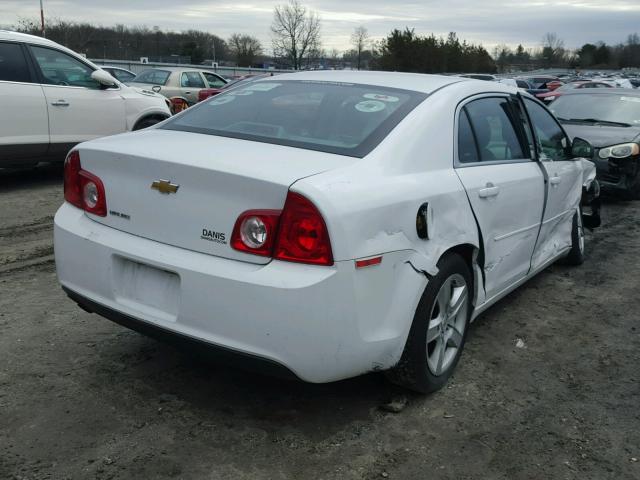 1G1ZA5EU6CF389380 - 2012 CHEVROLET MALIBU LS 白色 照片 4