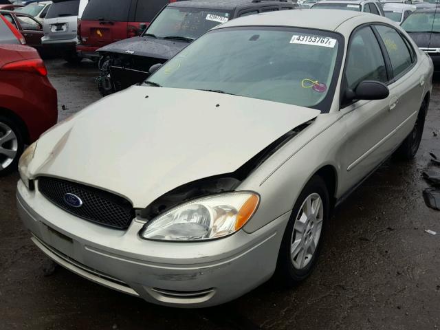 1FAFP53U57A165893 - 2007 FORD TAURUS SE TAN photo 2