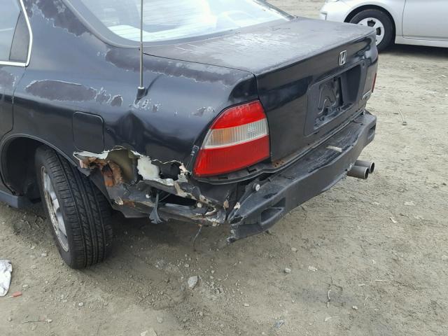 1HGCD5650RA079924 - 1994 HONDA ACCORD EX BLACK photo 9