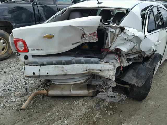 1G1ZC5EUXBF352258 - 2011 CHEVROLET MALIBU 1LT 白色 照片 9