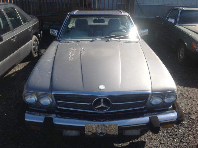 WDBBA48D1JA081122 - 1988 MERCEDES-BENZ 560 SL SILVER photo 9