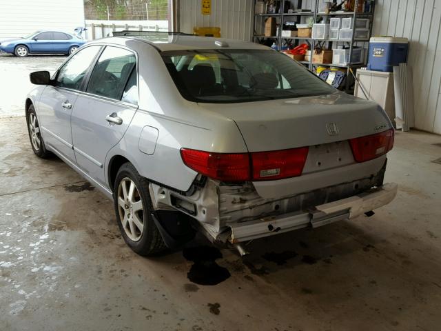 1HGCM66595A006292 - 2005 HONDA ACCORD EX SILVER photo 3