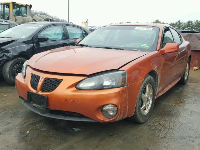 2G2WS522841215186 - 2004 PONTIAC GRAND PRIX ORANGE photo 2