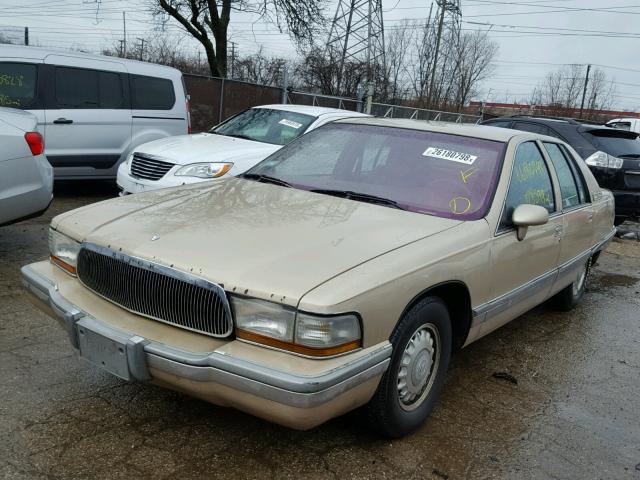 1G4BN52P7RR437273 - 1994 BUICK ROADMASTER GOLD photo 2