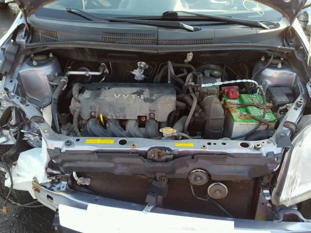 JTKKT624765006398 - 2006 TOYOTA SCION XA GRAY photo 7