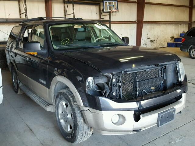 1FMFU18587LA41744 - 2007 FORD EXPEDITION GRAY photo 1