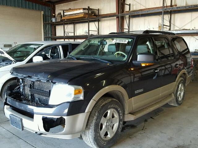 1FMFU18587LA41744 - 2007 FORD EXPEDITION GRAY photo 2