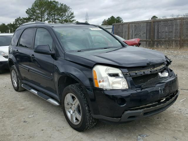 2CNDL33F396247085 - 2009 CHEVROLET EQUINOX LT BLACK photo 1