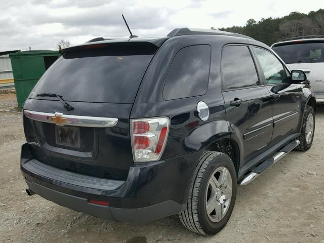 2CNDL33F396247085 - 2009 CHEVROLET EQUINOX LT BLACK photo 4