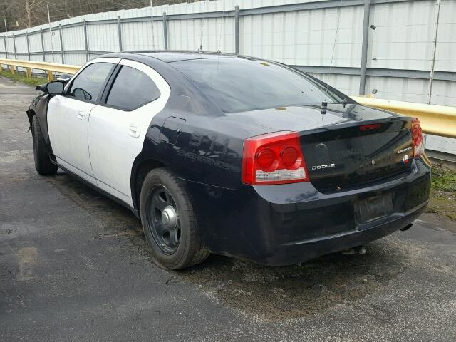 2B3KA43V49H597667 - 2009 DODGE CHARGER TWO TONE photo 3