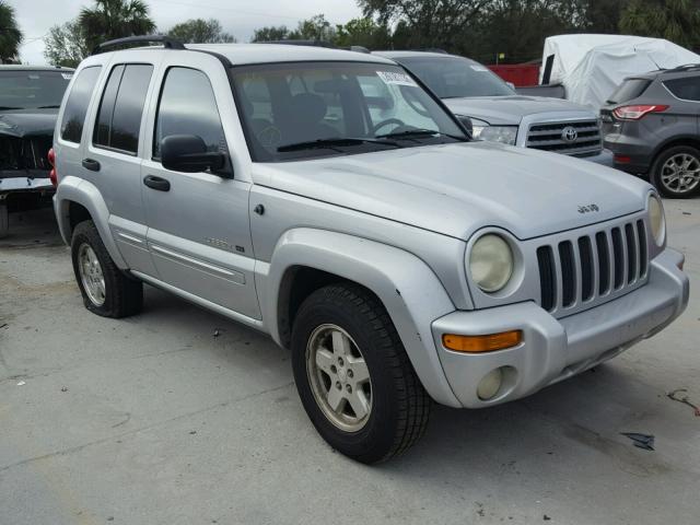 1J4GL58K02W329557 - 2002 JEEP LIBERTY LI SILVER photo 1