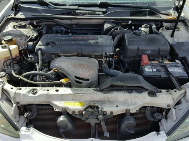 4T1BE30K45U013102 - 2005 TOYOTA CAMRY LE WHITE photo 7