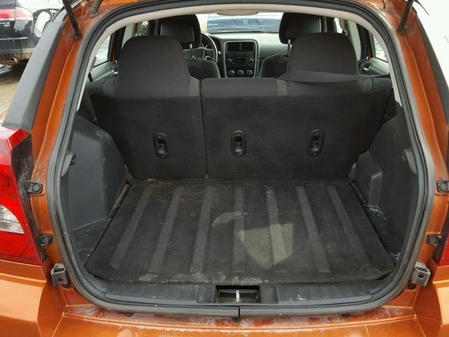 1B3CB5HA9BD297963 - 2011 DODGE CALIBER HE ORANGE photo 9