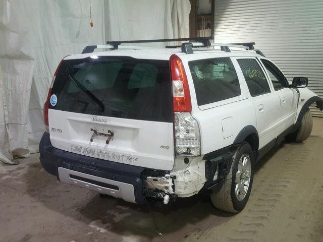 YV4SZ592561227720 - 2006 VOLVO XC70 WHITE photo 4