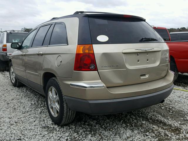2C8GF68404R335907 - 2004 CHRYSLER PACIFICA 金色 照片 3