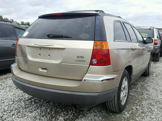 2C8GF68404R335907 - 2004 CHRYSLER PACIFICA 金色 照片 4