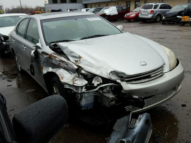 JTHBA30G940019574 - 2004 LEXUS ES 330 SILVER photo 1