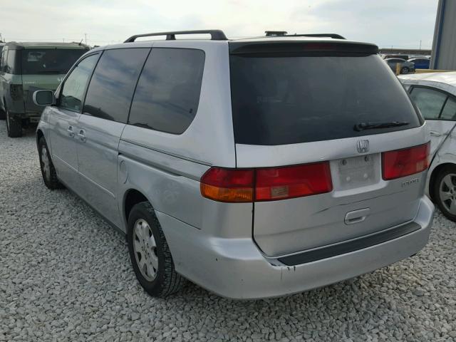 5FNRL18903B140241 - 2003 HONDA ODYSSEY EX SILVER photo 3