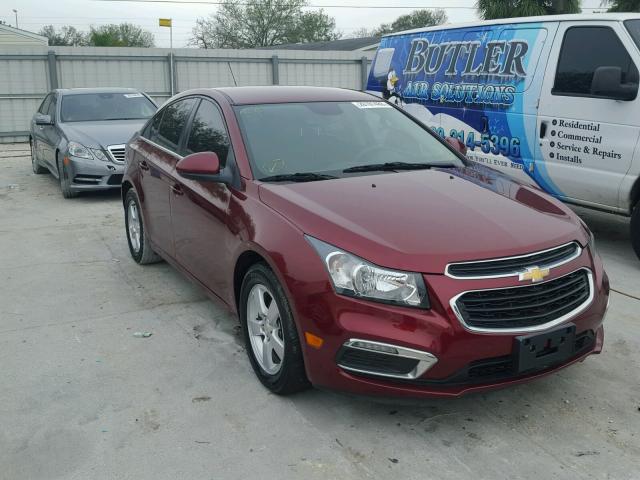 1G1PC5SB5F7295087 - 2015 CHEVROLET CRUZE LT RED photo 1