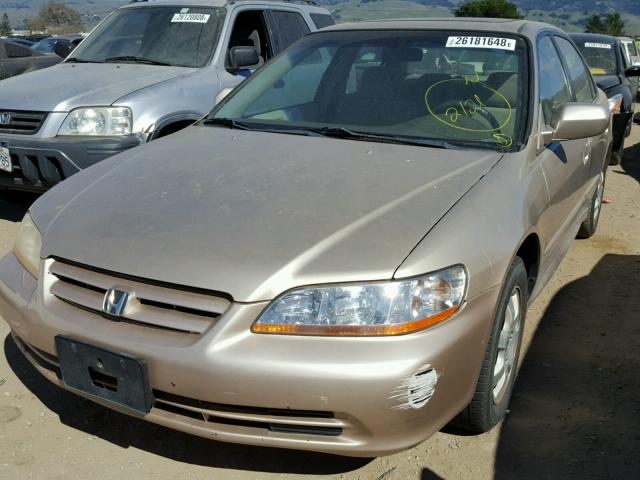 JHMCG66882C015760 - 2002 HONDA ACCORD EX BEIGE photo 2