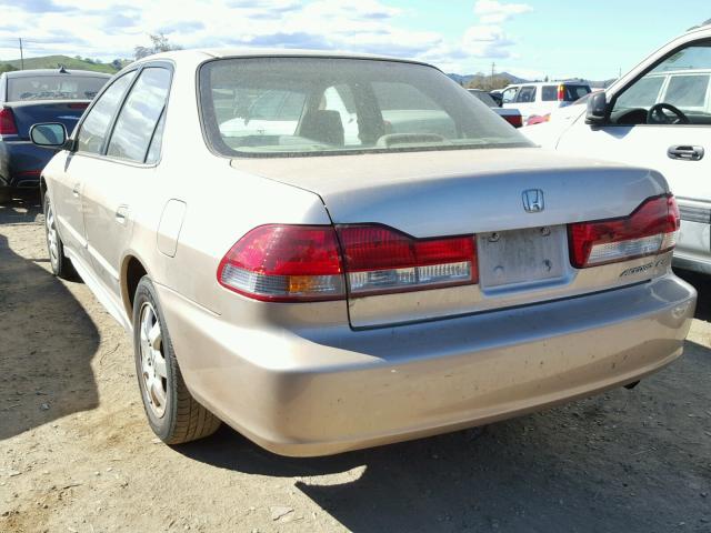 JHMCG66882C015760 - 2002 HONDA ACCORD EX BEIGE photo 3