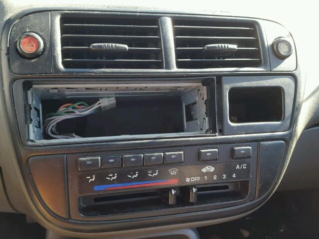 JHMEJ8549VS002174 - 1997 HONDA CIVIC EX შავი ფოტო 9