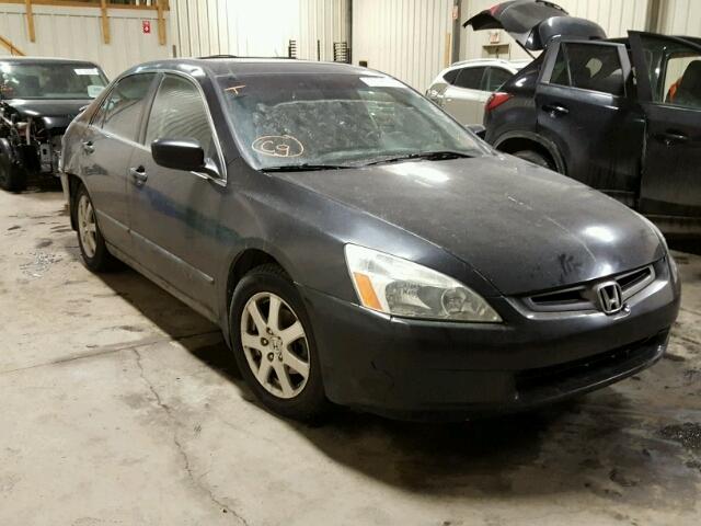 1HGCM66585A802810 - 2005 HONDA ACCORD EX BLACK photo 1