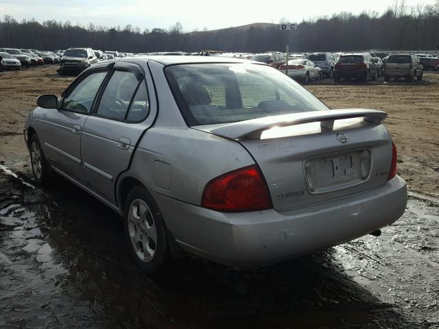 3N1CB51D96L599615 - 2006 NISSAN SENTRA 1.8 SILVER photo 3