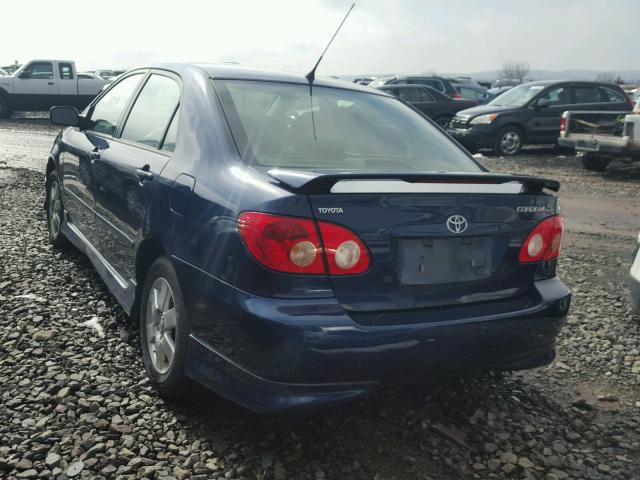 2T1BR32E45C420480 - 2005 TOYOTA COROLLA CE BLUE photo 3