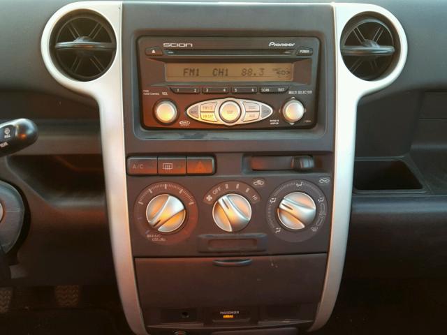 JTLKT334764080483 - 2006 TOYOTA SCION XB 白色 照片 9