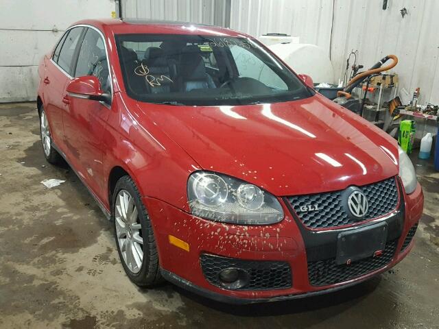 3VWXJ81K76M652045 - 2006 VOLKSWAGEN JETTA GLI RED photo 1