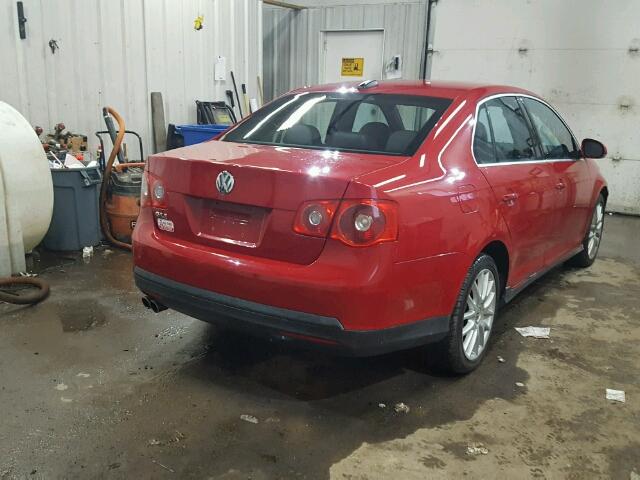 3VWXJ81K76M652045 - 2006 VOLKSWAGEN JETTA GLI RED photo 4